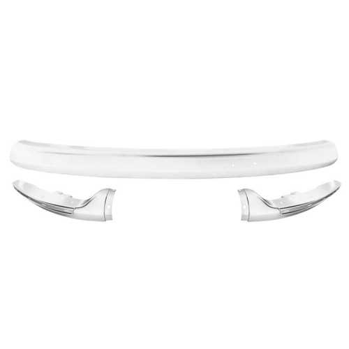 Bumper front 3-pieces (white)