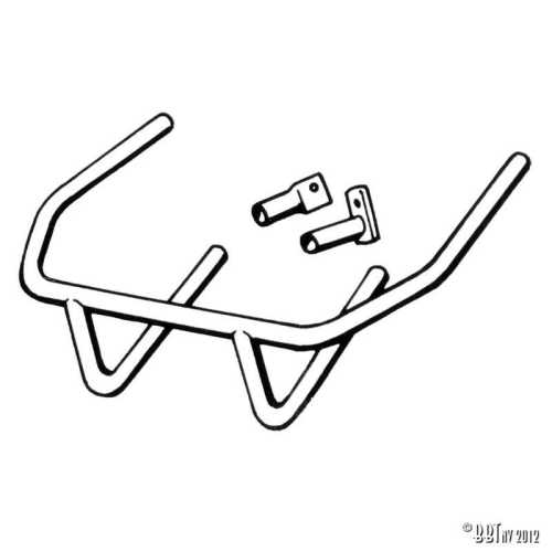 Baja bumper, rear