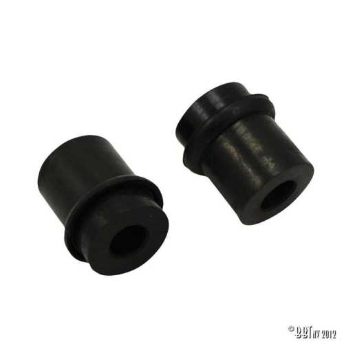 Bumper mount rubbers, outer rear, as pair