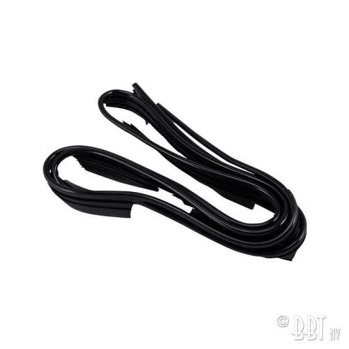 Black fender beading, German quality (cut), Each
