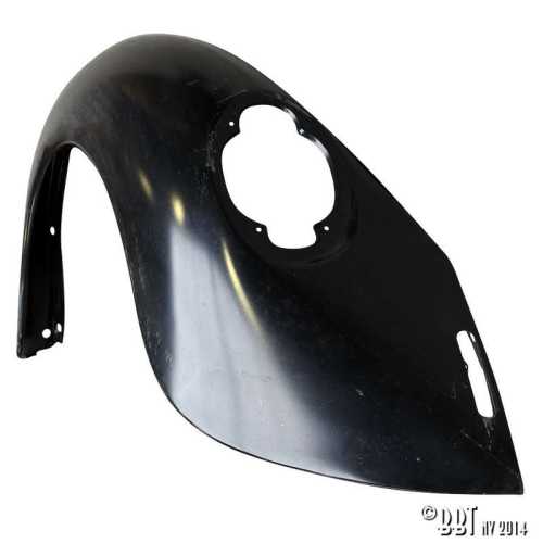 Rear fender, left