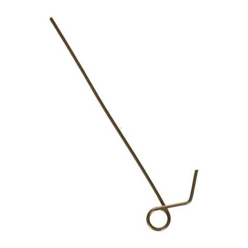 Spring behind accelerator pedal