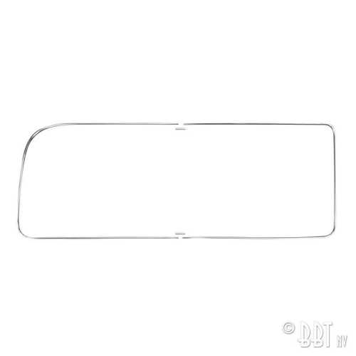 Window molding for rear right side window 'Deluxe' (alu trim)
