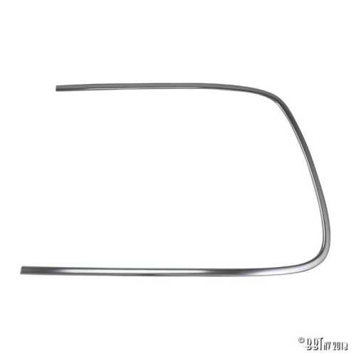 Window molding rear left