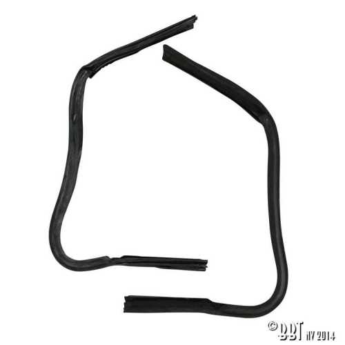 Vent wing seals, as pair