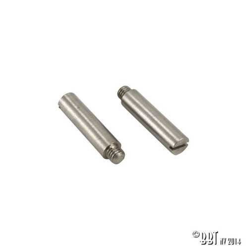 Mounting bolt for upper to lower headerbow, as pair