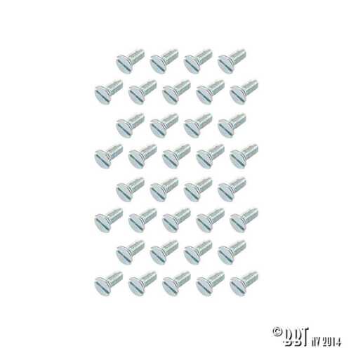 Schrauben-Satz für Führungsschienen, 36 Stück