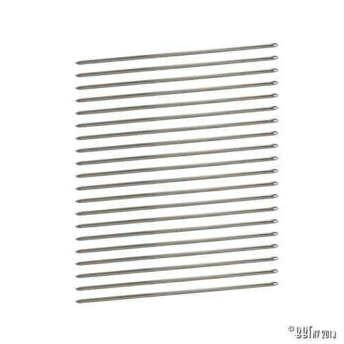 Engine vent trims, Stainless steel