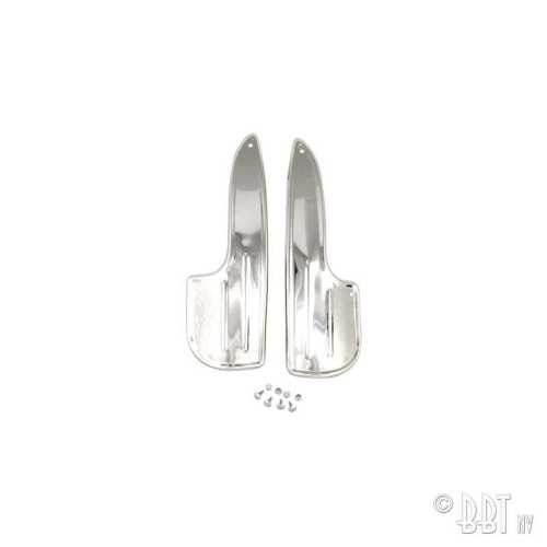 Gravel guard, long model, with bolts, S/S