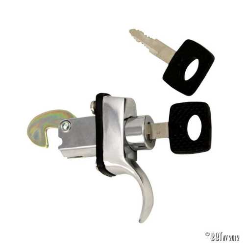 Motorraumschloß hinten - Chrom