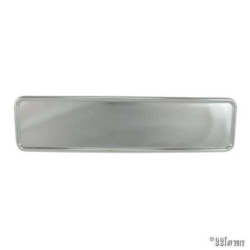 Kennzeichenhalter, Aluminium