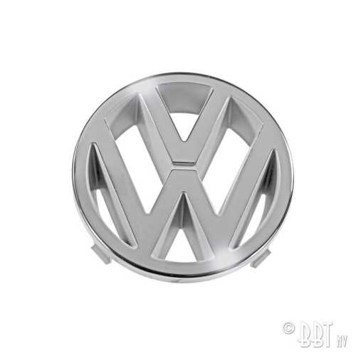 Emblem VW vorne Chrom - 125mm (Original)