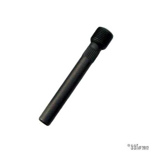 Door hinge pin with screw thread for mirrors + 0.20 mm