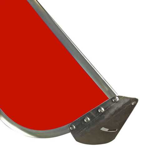 Sun visor, red