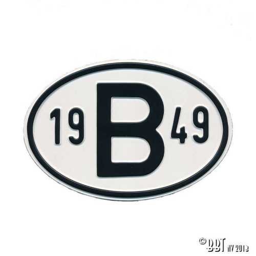 Schild B 1949