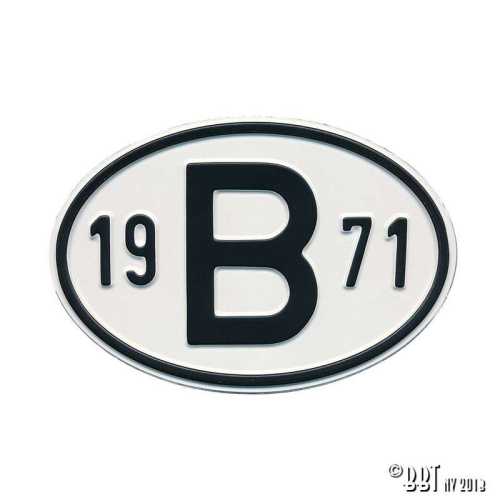 Schild B 1971