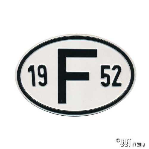 Sign F 1952