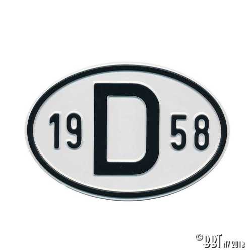Sign D 1958