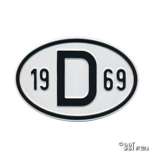 Schild D 1969