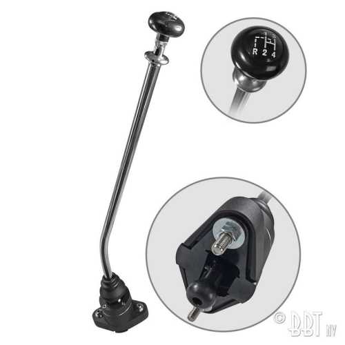 Classic Schnell-Schalthebel, Edelstahl, Vintage Speed