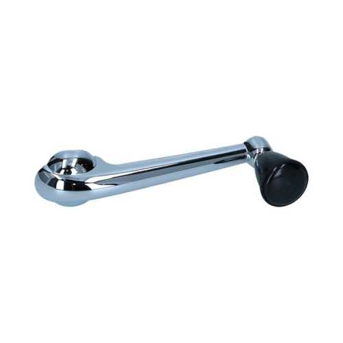 Window crank original style black knob, each