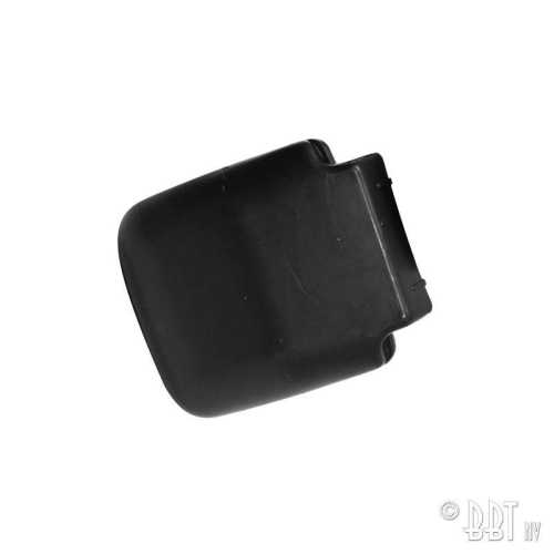 Fingerplate doorhandle inside - Black