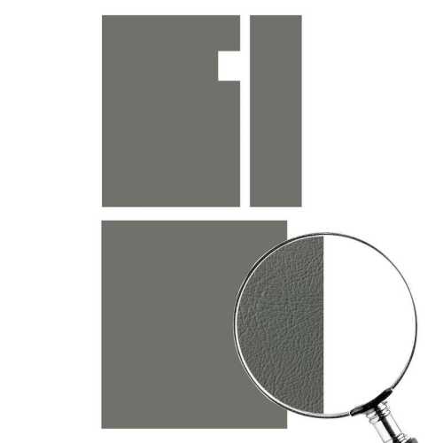 Interior panelset rear double cab (3-pieces) - grey