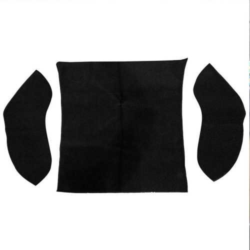 Rear trunk covering, black
