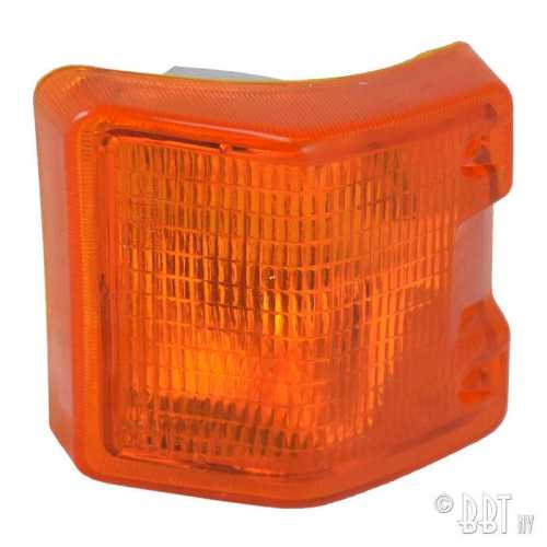 Turnsignal front orange, left complete