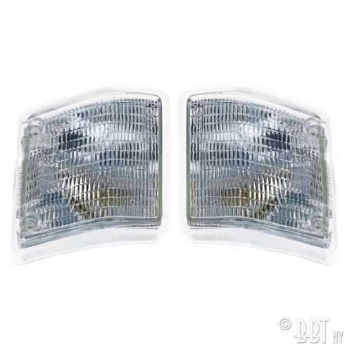 Turnsignal front clear (pair)