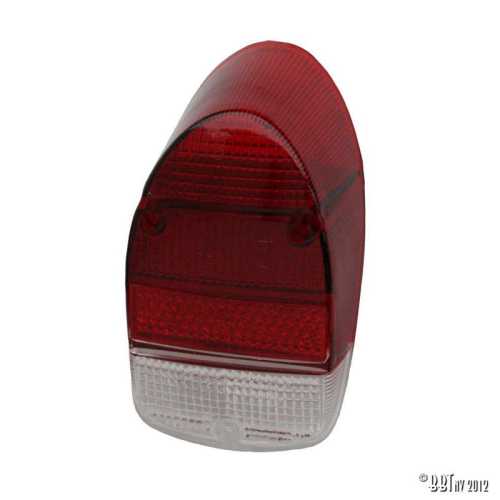 Rücklichtglas rot/rot/transparent Stück