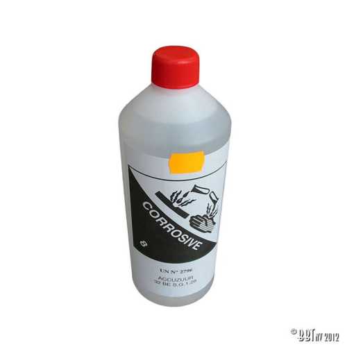Batteriesäure, Liter