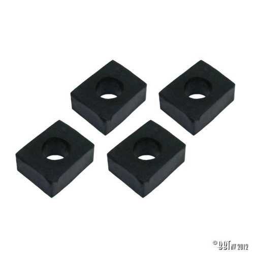 Shock pad between body and chassis, 17mm