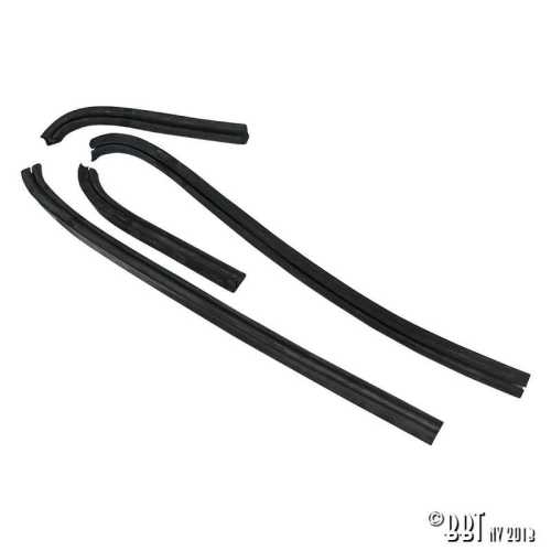 Türscheibendichtungen Cabriolet, Paar, links/rechts