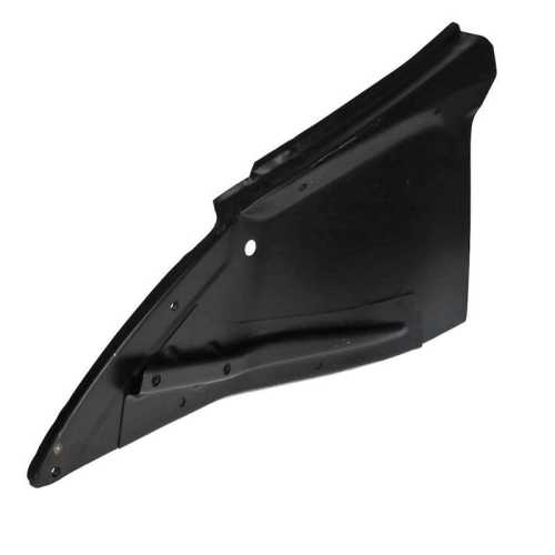 Bumper support on panel rear right