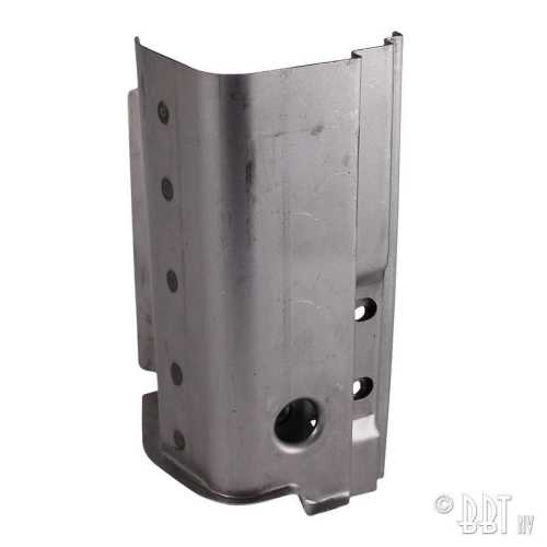 Front hinge pillar complete right