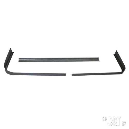 Side window bottom edge repair, rear right side