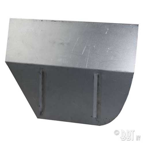 Rear wheel rear splashpanel, left