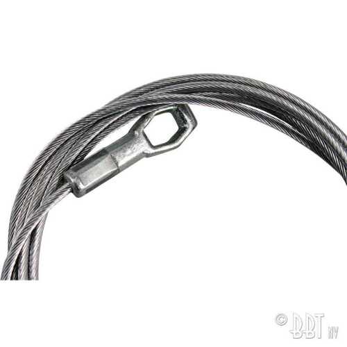 Clutch cable, left/right hand drive