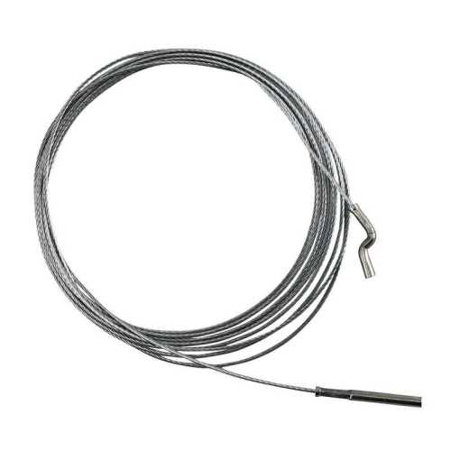 Gas cable for double intake and double carburation
