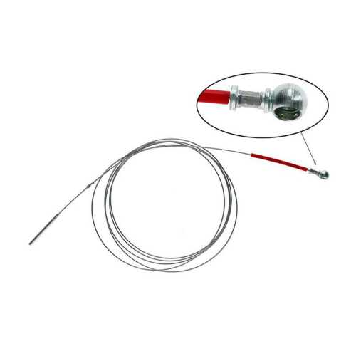 Accelerator cable, automatic
