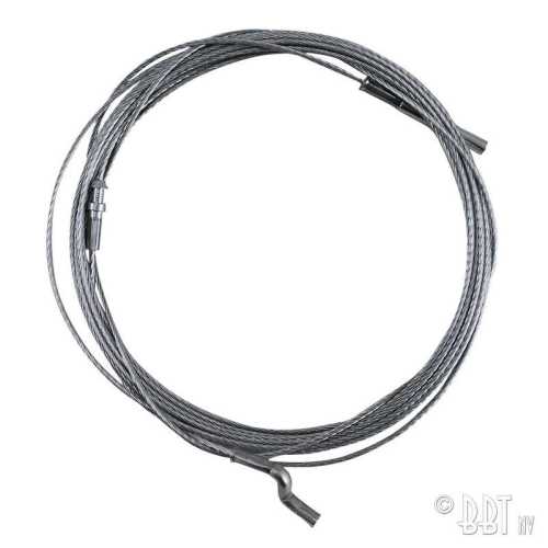 Gas cable, right hand drive, RHD