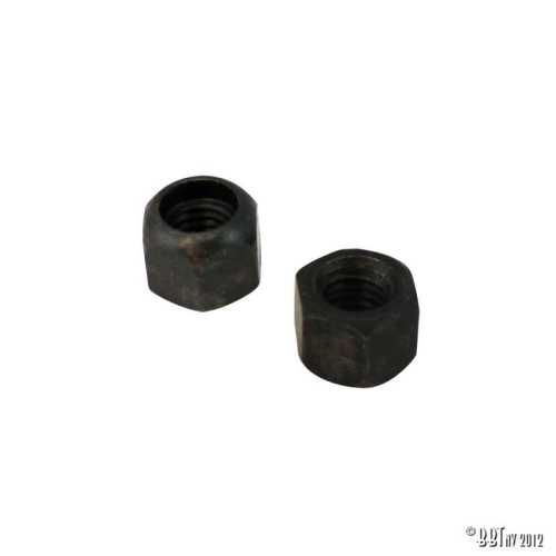 Nuts for handbrake cable, as pair