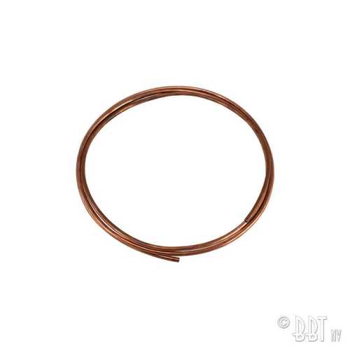 Fuel line copper 6 mm x 1, 2, 50 meter