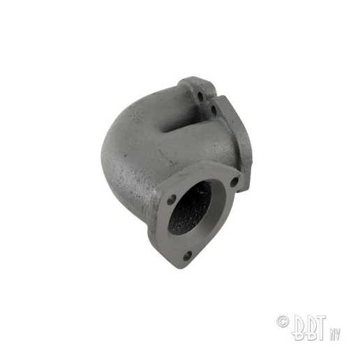 Dividing piece exhaust