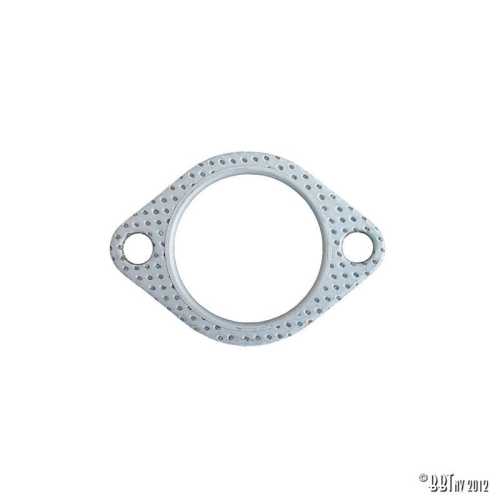 Gasket between exhaust and heat exchanger, each