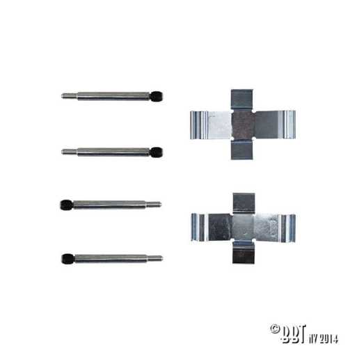 Mounting kit brake pads