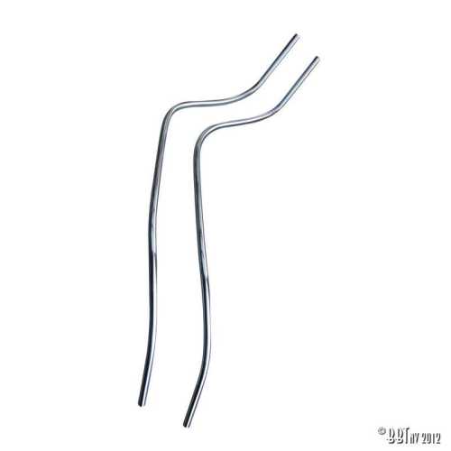 Brake fluid line Reservoir to master cylinder, metal