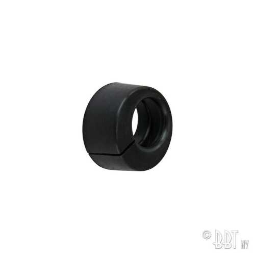 Shift rod seal between transmission nose and chassis