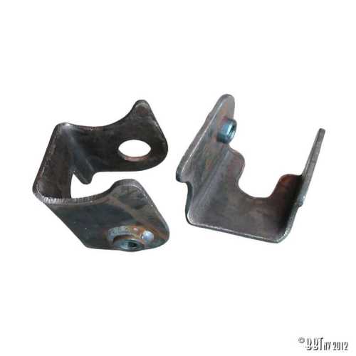 Support for IRS axle suspension as pair